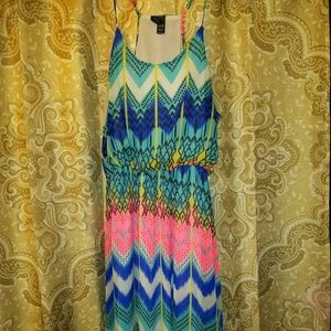 Maxi, chiffon, lined